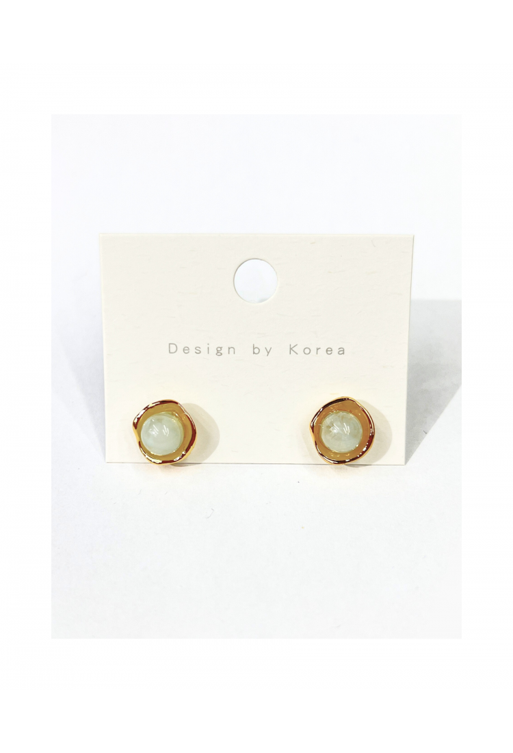Brass Stud Earrings WER323