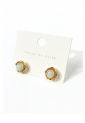 Brass Stud Earrings WER323
