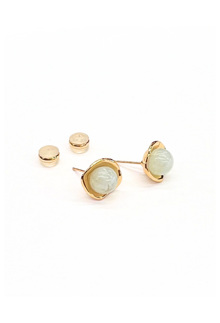 Brass Stud Earrings WER323