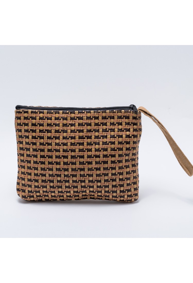 Synthetic straw wallet WPB002
