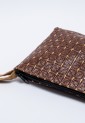 Synthetic straw wallet WPB001