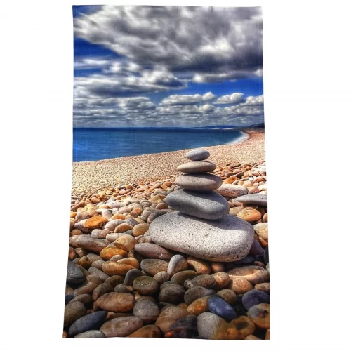 Beach Towel Sea Stones TAI193-8