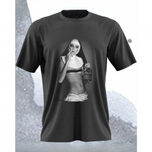 Men's T-Shirt Unholy Nun MA457