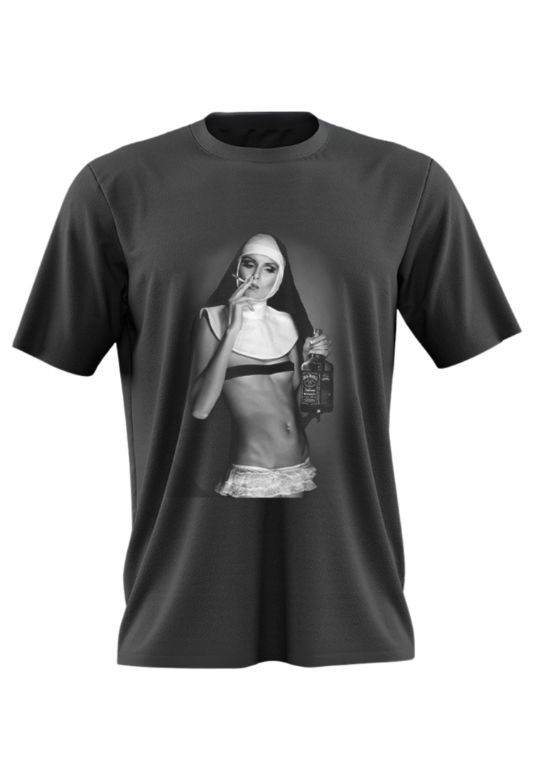 Men's T-Shirt Unholy Nun MA457