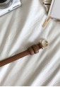 Womens belt thin Duncania 1.5 cm x 100 cm