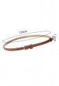 Womens belt thin Duncania 1.5 cm x 100 cm Womens belt thin Duncania 1.5 cm x 100 cm