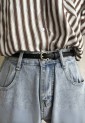 Womens belt thin Duncania 1.5 cm x 100 cm Womens belt thin Duncania 1.5 cm x 100 cm