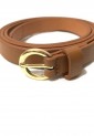 Womens belt thin Rubio 1.5 cm x 100 cm