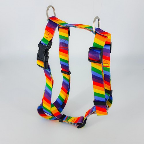 Strap for dog Rainbow/Space 24-77 cm SAM001 